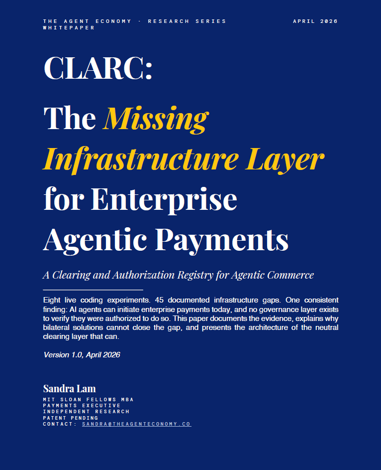 The Missing Infrastructure Layer for Enterprise Agentic Payments